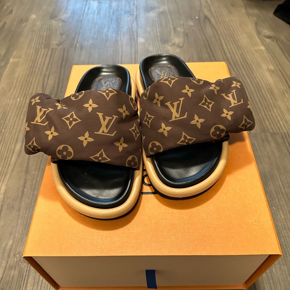 Louis Vuitton Padded Slides